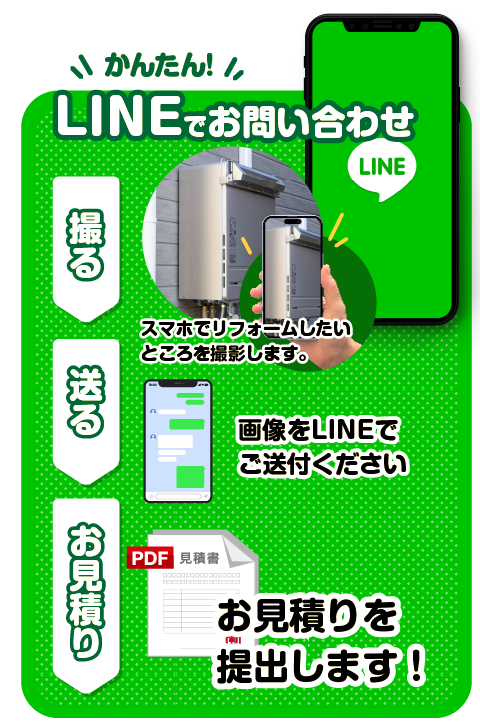 LINEでお問い合わせ/スマホ